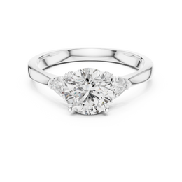 Infinite Spark Three-Stone Diamond Ring - Seraphine Jewels