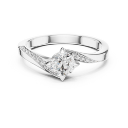 Eternal Round-Cut Spark Diamond Ring - Seraphine Jewels