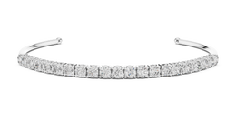 The Diamond Symphony Round Diamond Bracelet - Seraphine Jewels