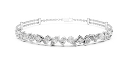 Symphony of Shapes Diamond Bracelet - Seraphine Jewels