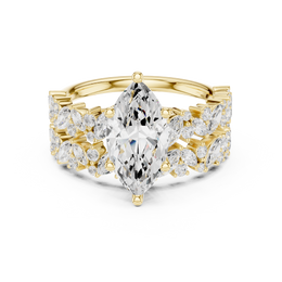 Celestial Symphony Two Step Wear Diamond Ring - Seraphine Jewels