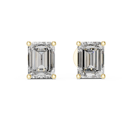 The Classic Emerald Brilliance Studs - Seraphine Jewels