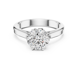 Infinite Grace Round-Cut Diamond Ring - Seraphine Jewels