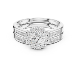 Divine Harmony Ring with Side Ring - Seraphine Jewels